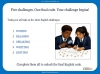 The Year 7 English Challenge Teaching Resources (slide 2/15)